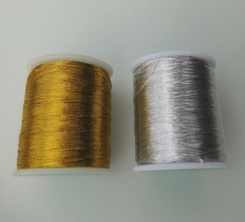 Metallic-Lurex thread 200mm